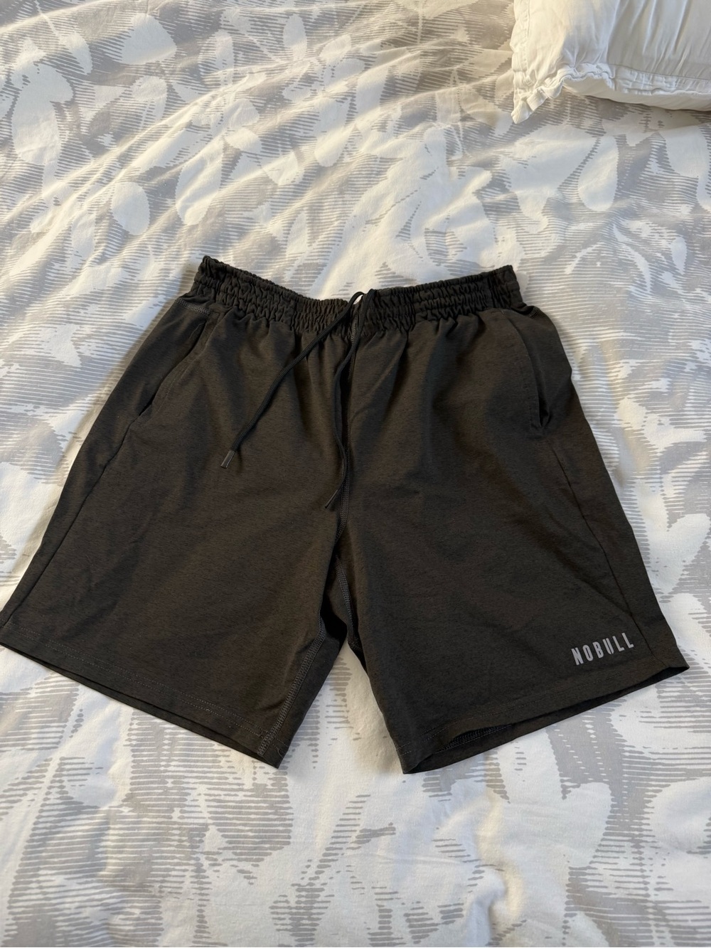 NOBULL Dark Green Men's Athletic Training Shorts